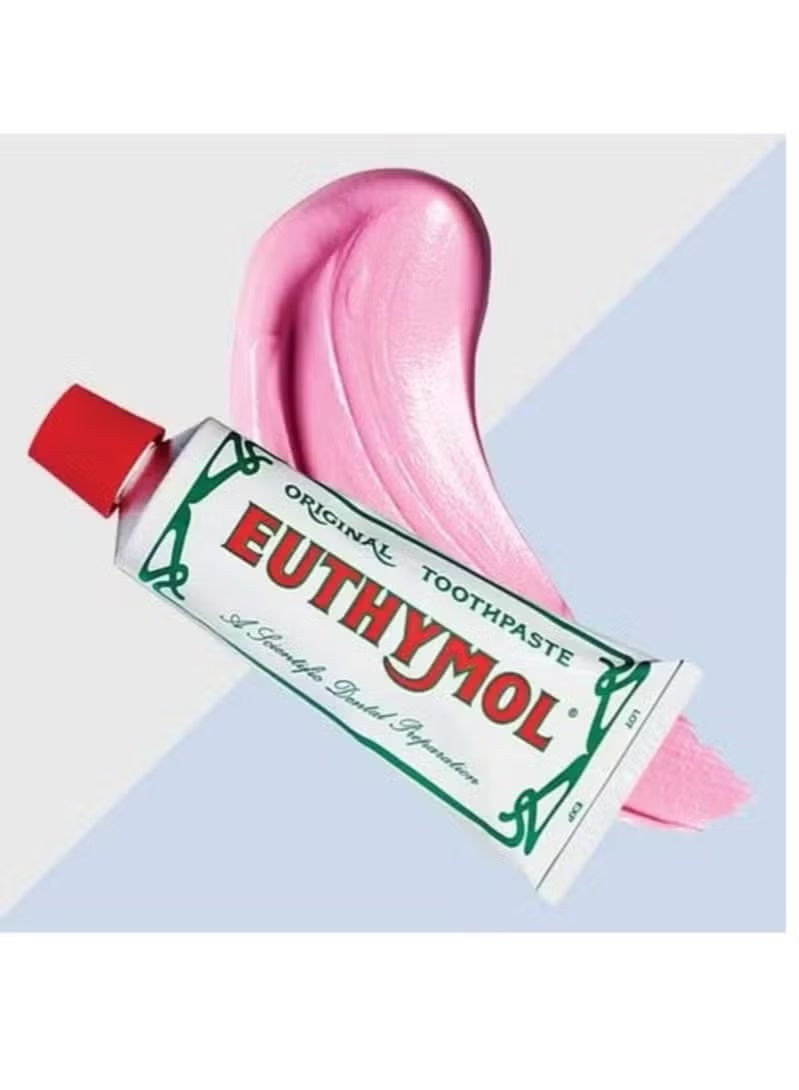 Euthymoly Original pink toothpaste - Image 1